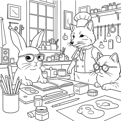 66 coloring Creativity pages  - lightofcolors