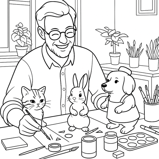 66 coloring Creativity pages  - lightofcolors